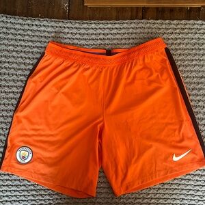 Manchester City soccer shorts